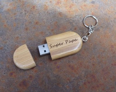 Chave USB de presente do Dia dos Pais