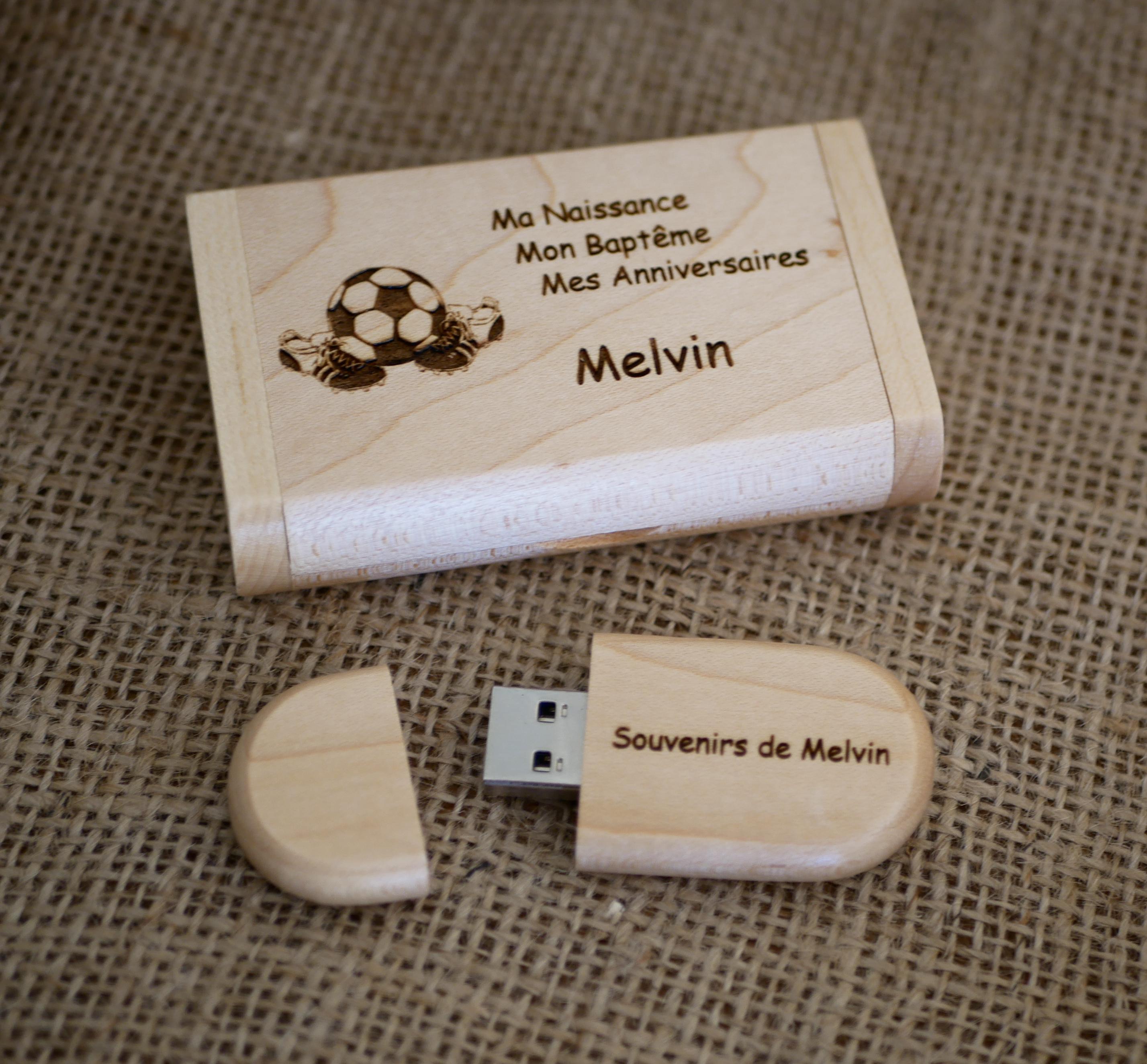 Gravação num stick USB de bordo