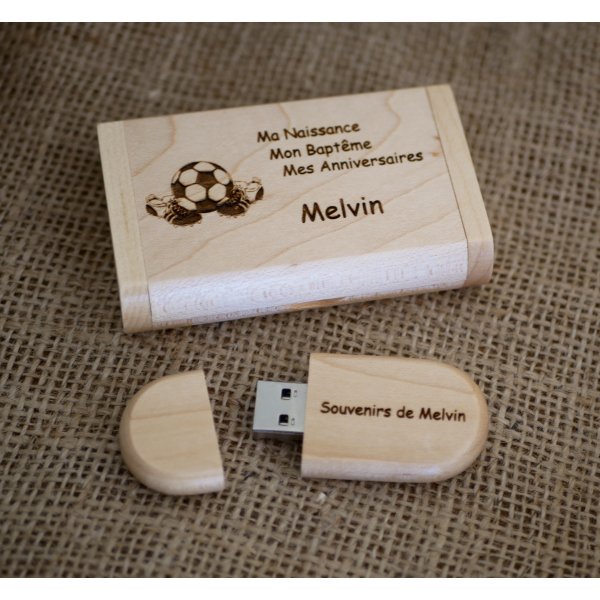 Gravação num stick USB de bordo