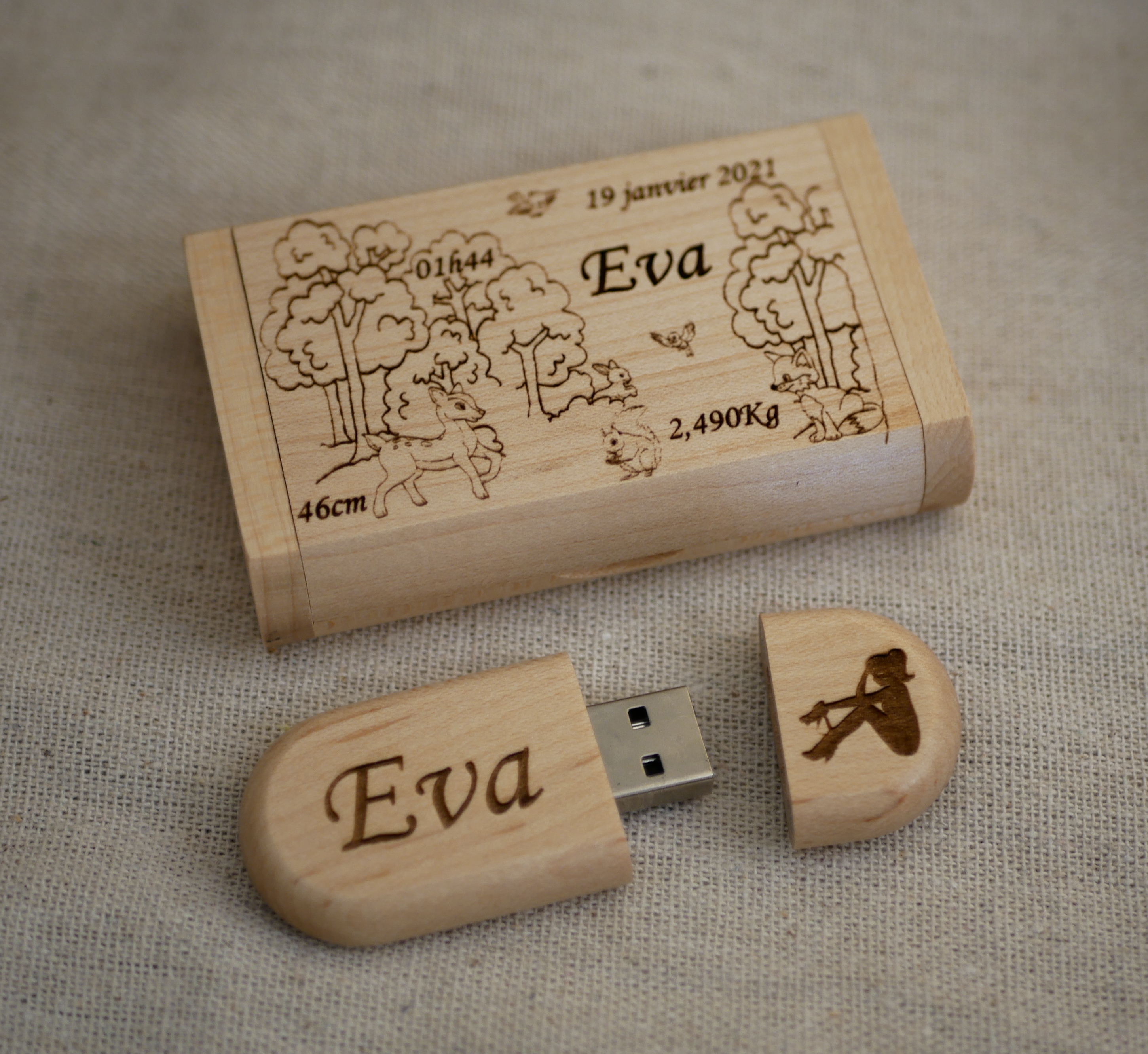 Personalização de um stick USB