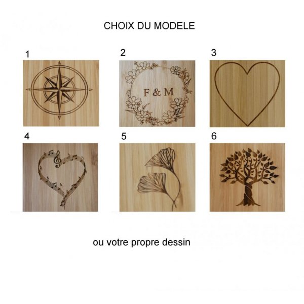 Livro de convidados de madeira para casamento ou cerim&oacute;nia a personalizar