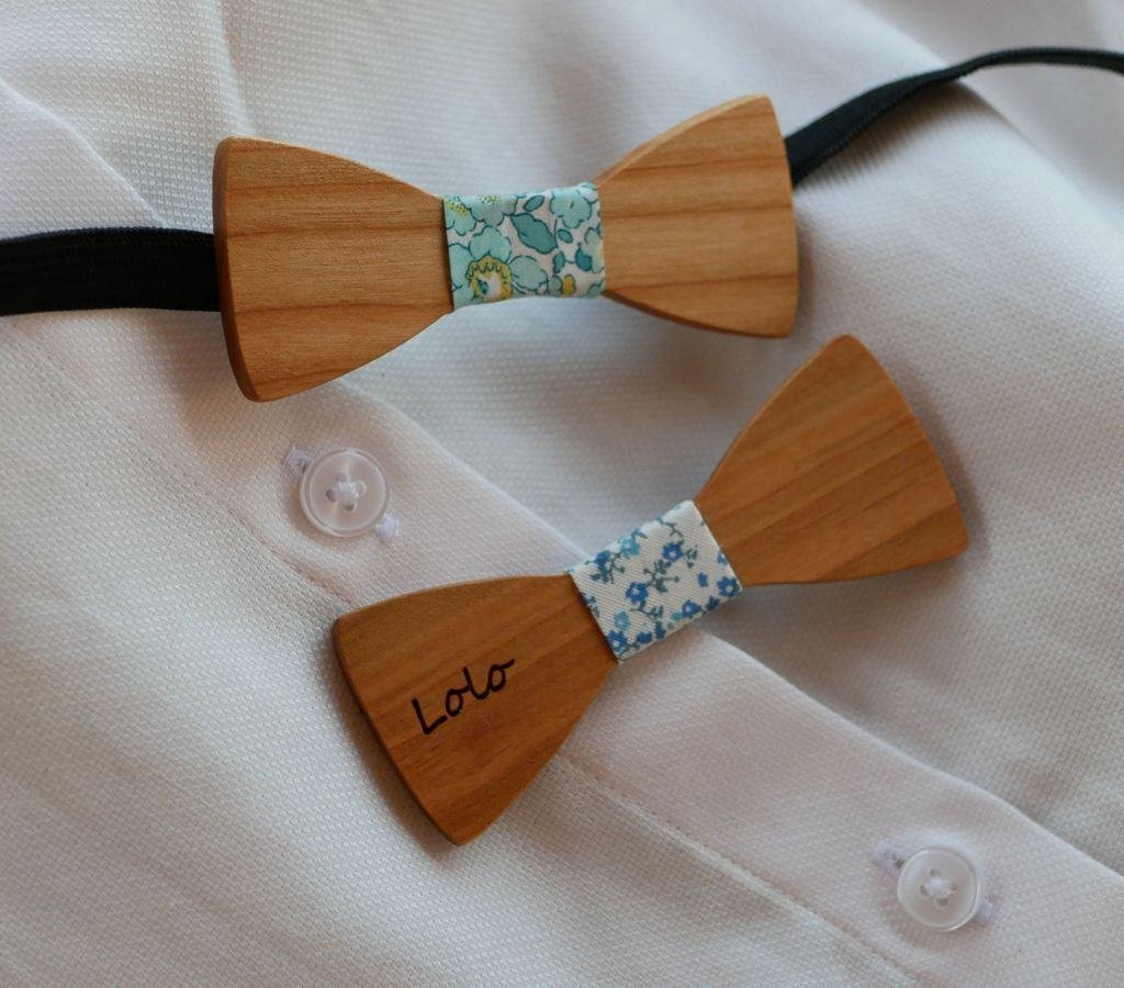 Laço de madeira MINI para crianças para personalizar
