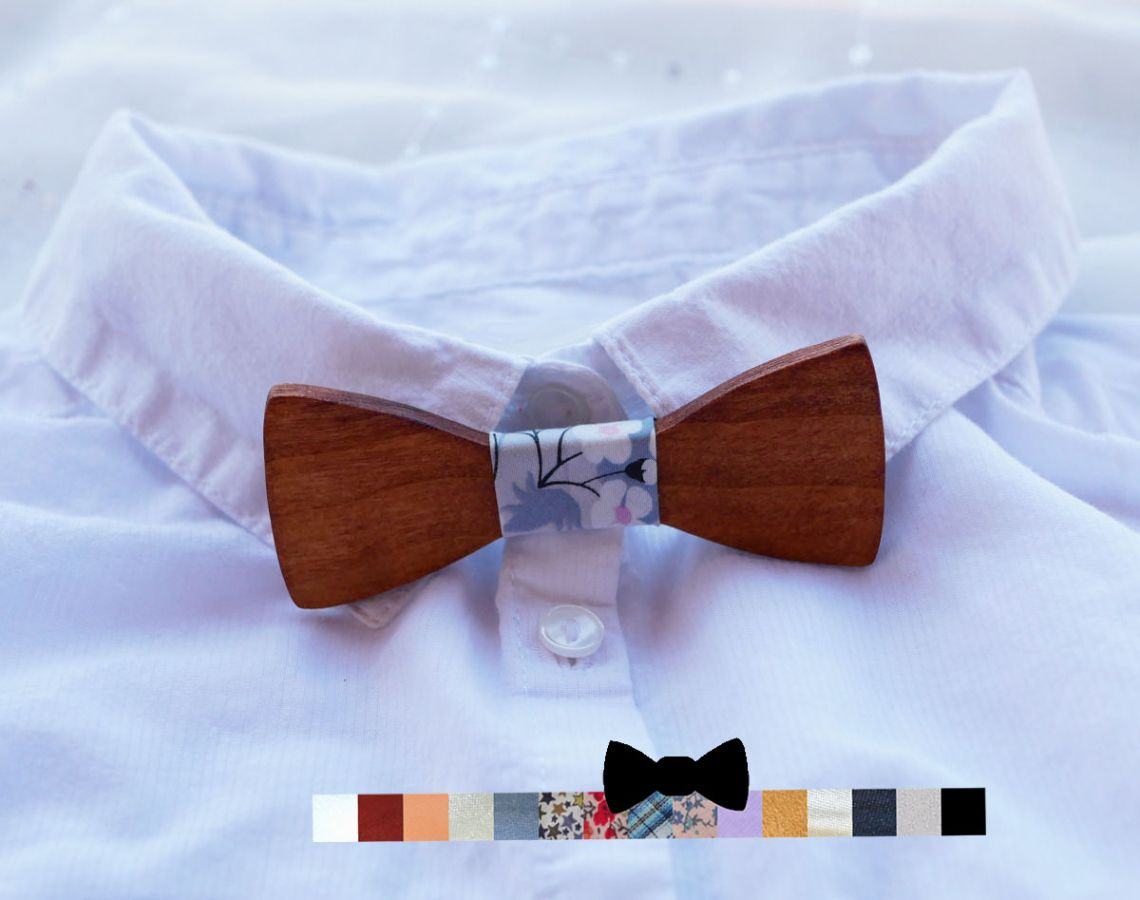Laço de madeira MINI para crianças para personalizar