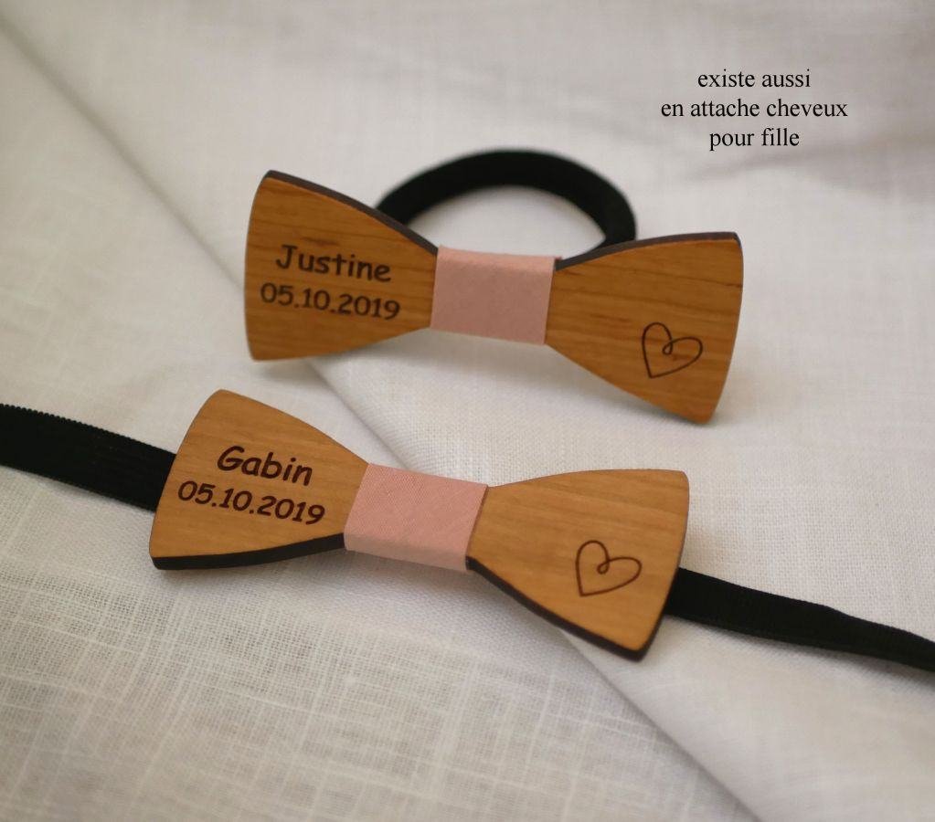 Laço de madeira MINI para crianças para personalizar