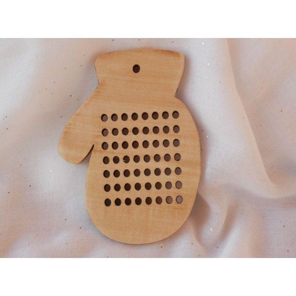 Bordado em madeira: mufla de decora&ccedil;&atilde;o de Natal para bordar voc&ecirc; 