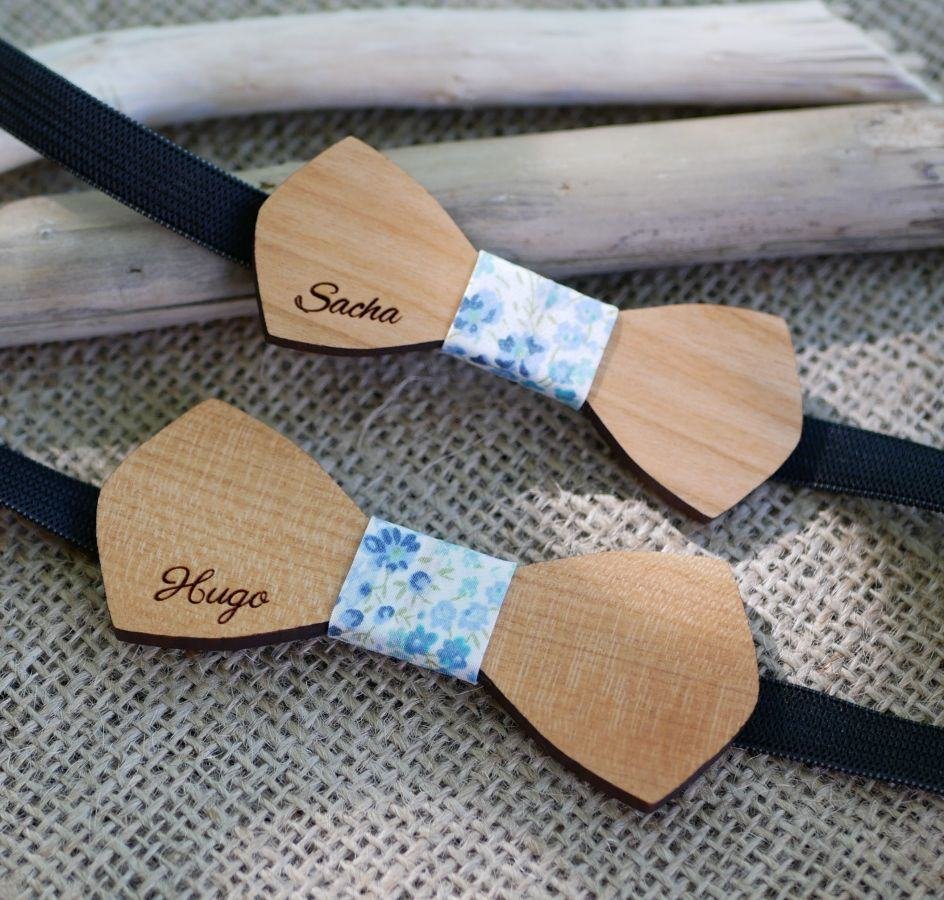 Laço de laço de madeira Mini "le rablé" para crianças para personalizar