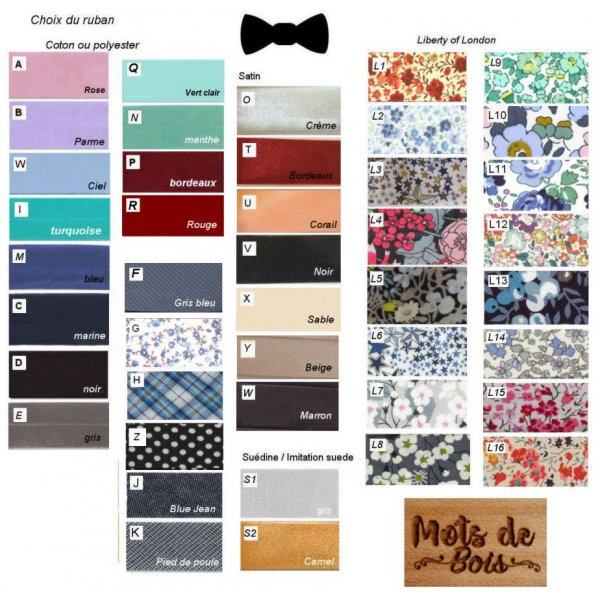 La&ccedil;o de madeira de nogueira para personalizar feito em Fran&ccedil;a