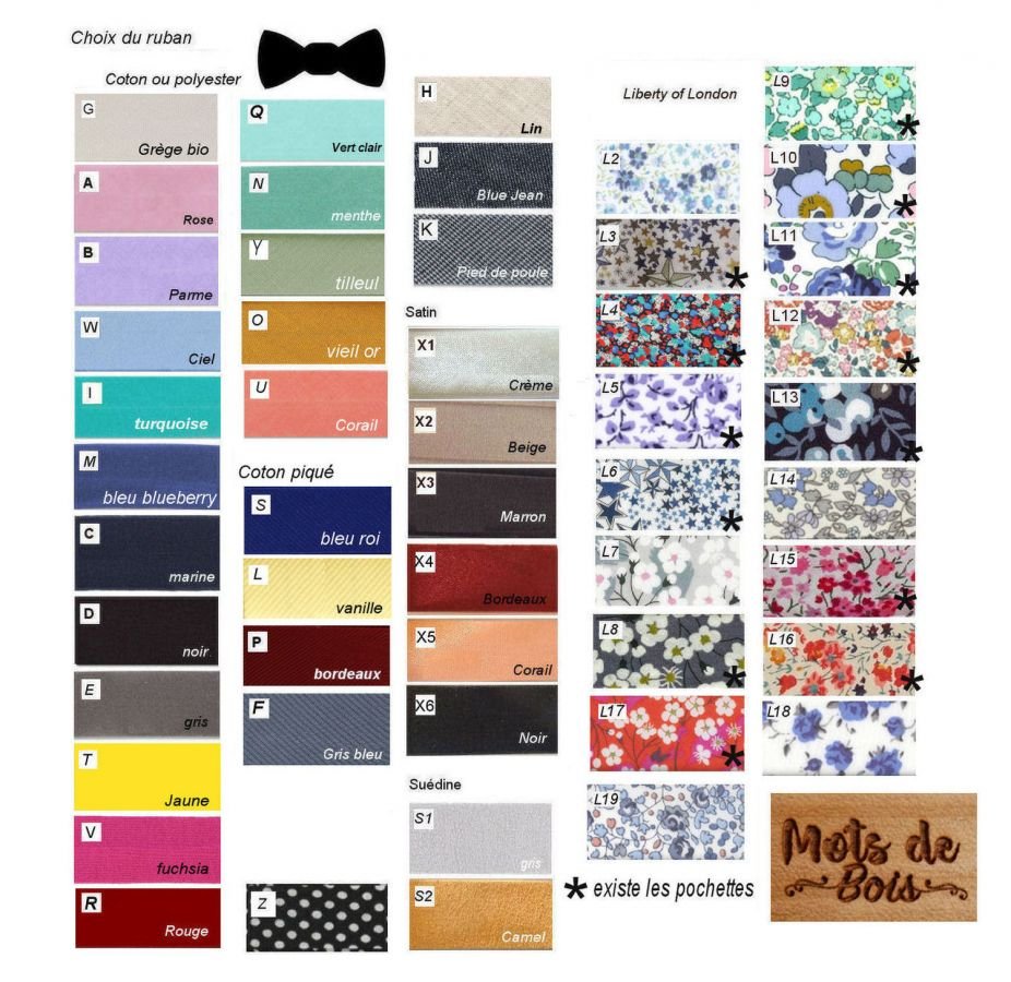 Gravata de laço de madeira para crianças, gravada com flores, para ser personalizada, a condizer com o modelo do homem