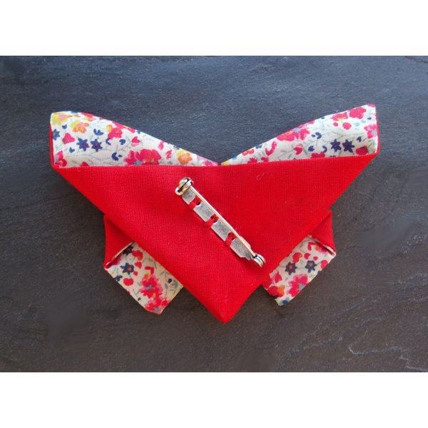 Conjunto de arco de madeira Pouch Butterfly broche Liberty
