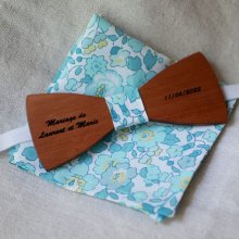 Saco de Laço de Madeira Verde Liberty Betsy Mint