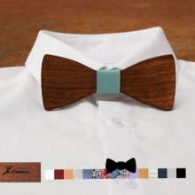 Laço de madeira de nogueira para personalizar feito em França