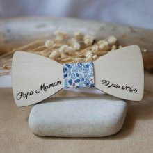 Laço de madeira de choupo para as crianças personalizarem