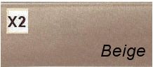 X2-beige (cetim)