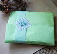 Juntos em papel de seda