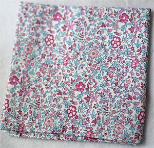 L20-Liberty Katie fúcsia+Bolsa quadrada (+ 10.80 €)